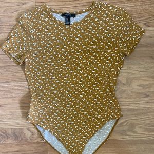 Forever 21 Floral Bodysuit